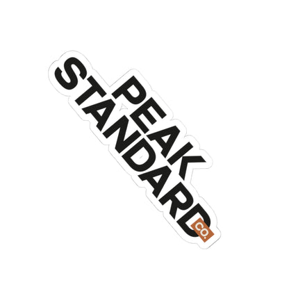 Peak Standard Co. Logo Sticker